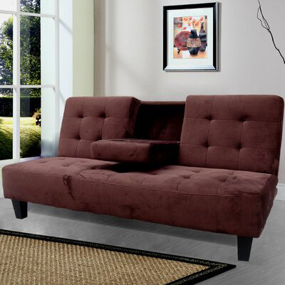 Breitkoff Twin Tufted Back Convertible Sofa by Latitude Run