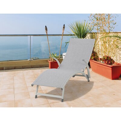 Ferraro 66.5" Long Reclining Single Chaise by Ebern Designs