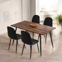 Awwal 5 - Piece Dining Set by Wade Logan