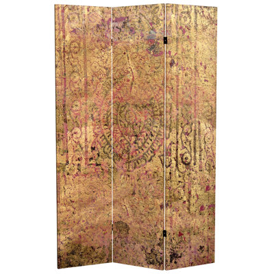 Winegar 3 Panel Room Divider by World Menagerie