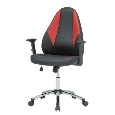 Contoured PC & Racing Game Chair by Ebern Designs