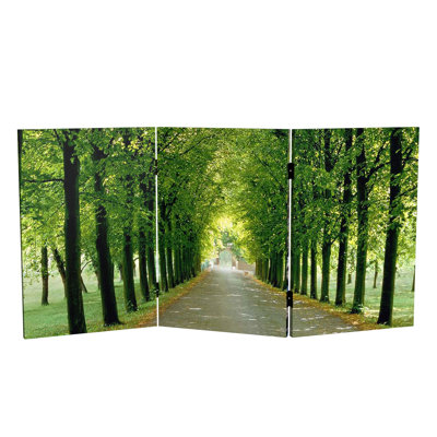 Joesph Walk in the Woods Canvas Folding Room Divider
