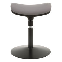 Roxane Height-Adjustable Saddle Seat Sit to Standing Swivel Active Stool by Symple Stuff