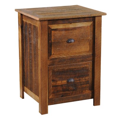 2-Drawer Vertical Filing Cabinet by Fireside Lodge