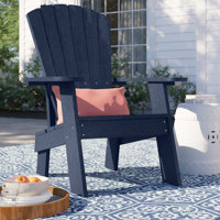 Shay Plastic Adirondack Chair by Beachcrest Home