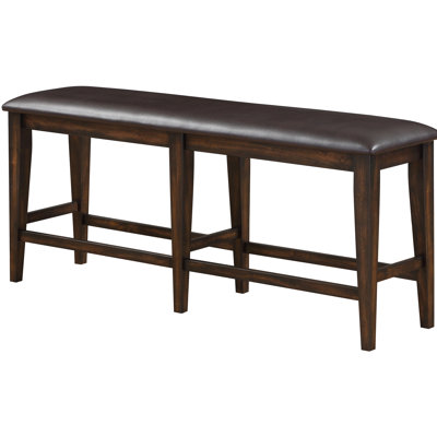 Gumm Faux Leather Bench by Charlton Home