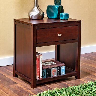 Edmonson 1 Drawer Nightstand by Harriet Bee