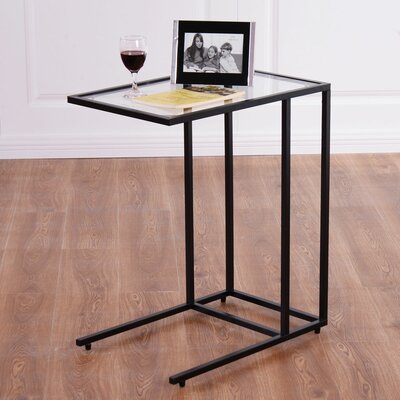 Alynia Glass Top C Table Set by Wade Logan
