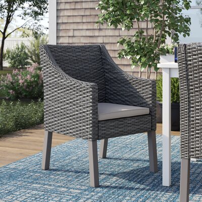 Amarveer Outdoor Wicker Patio Dining Chair by Winston Porter