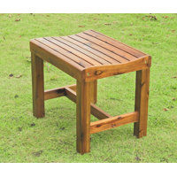 Resaca Wooden Picnic Bench by Millwood Pines