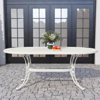 Saoirse Aluminum Dining Table by Laurel Foundry Modern Farmhouse