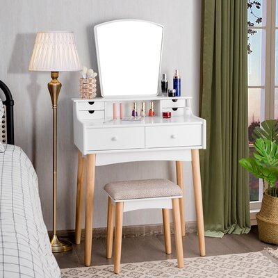 Bedarra Vanity Set with MIrror by Ebern Designs