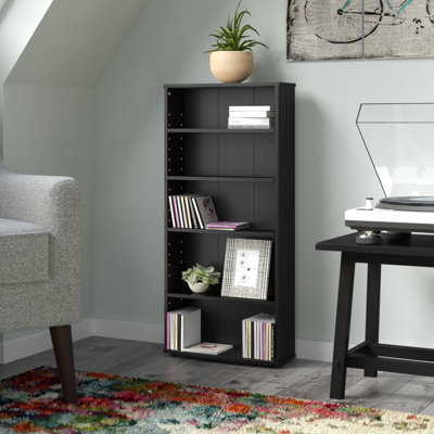 Lansing 5-Tier Multimedia Wall Mounted Media Storage by Ebern Designs