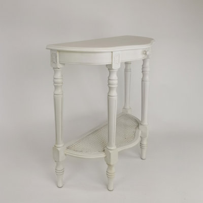 Leeroy Demilune Console Table by Charlton Home
