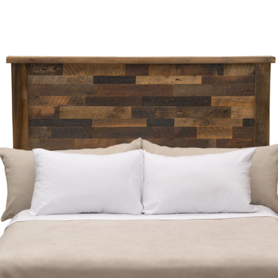 Solid Wood Panel Headboard