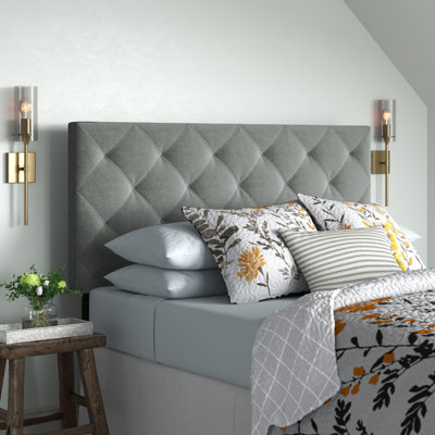 Theodore Queen Linen Tufted Headboard by Modway