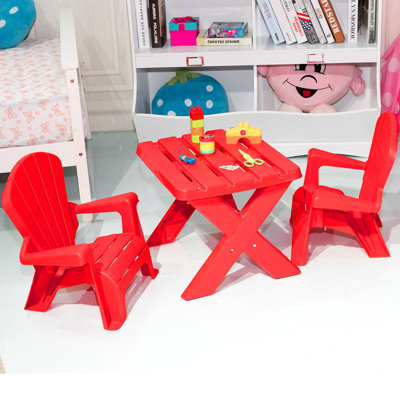 Najera Kids Rectangular and Chair Set by Zoomie Kids