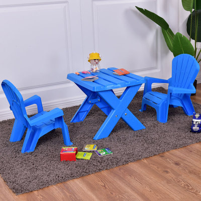Najera Kids Rectangular and Chair Set by Zoomie Kids