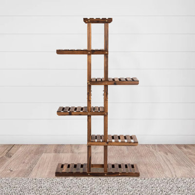 Mondovi 6 Tier Garden Wooden Storage Plant Stand by Loon Peak