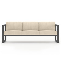 Smith 84" Outdoor Sofa with Sunbrella Cushions by AllModern