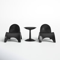 Ameswood Chaise Lounge Set and Table by Joss & Main