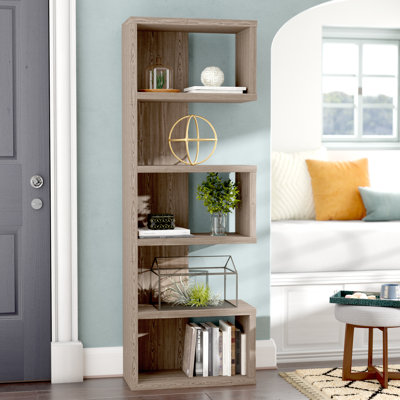 Glascock Geometric Bookcase