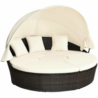 Hamisi Patio Daybed with Cushions by Latitude Run