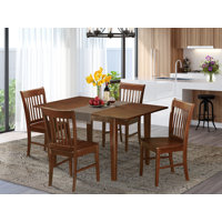 Adonica Butterfly Leaf Dining Set by Lark Manor