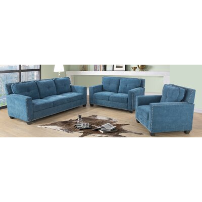 Meranda 3 Piece Living Room Set by Red Barrel Studio