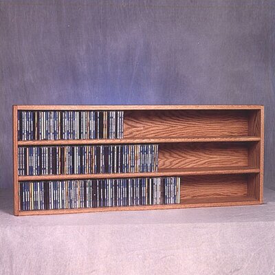 Shelf-Style Wooden CD Rack - 03 Series by Rebrilliant