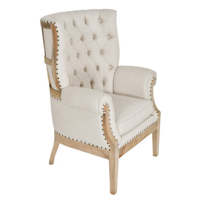 Foye 36" Wide Tufted Armchair by One Allium Way