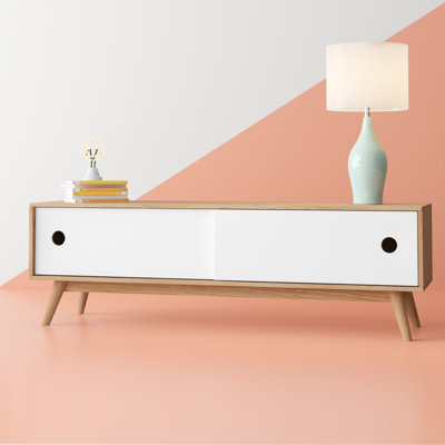 Abacus Universal Expert Storage Console, TV Stand for TVs up to 65" by Universal Expert