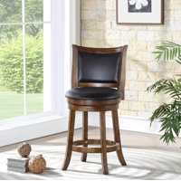 Jeven Swivel Bar & Counter Stool by Loon Peak