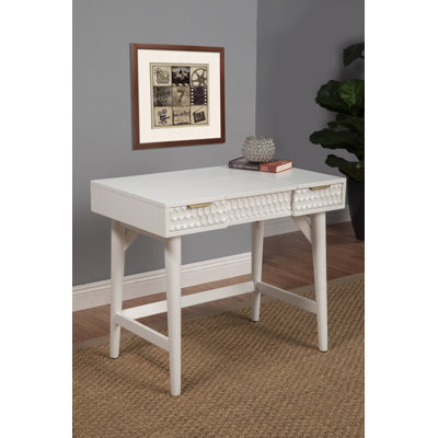 Saail Bedroom Vanity with Mirror by Corrigan Studio