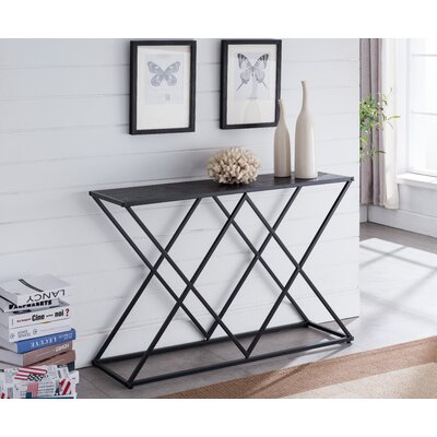 Hoeft Modern Console Sofa Table - Perfect for Entryways and Living Rooms by Ebern Designs