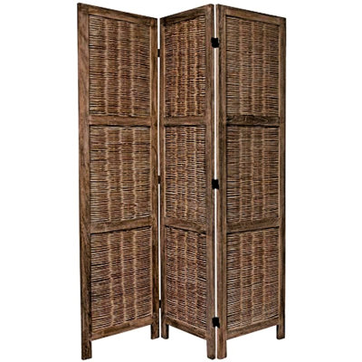 Fiona 67" H Solid Wood Folding Room Divider by Bayou Breeze
