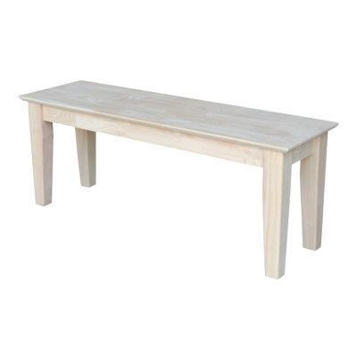 Manatuto Wood Bench by Langley Street