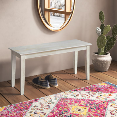 Manatuto Wood Bench by Langley Street