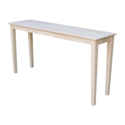 Jaier Solid Wood Console Table by Gracie Oaks