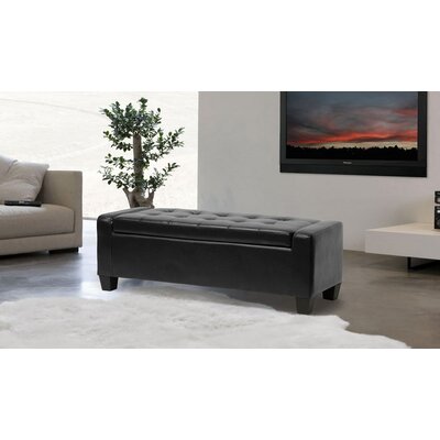 Baltierra Faux Leather Bench by Charlton Home