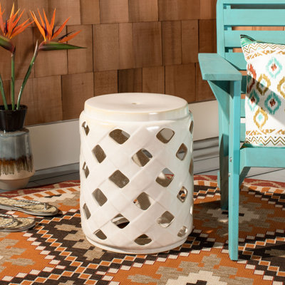 Caron Ceramic Garden Stool by Longshore Tides