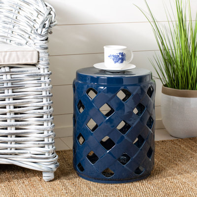 Caron Ceramic Garden Stool by Longshore Tides