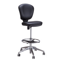 Metro Collection Extended Height Drafting Chair