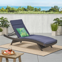 Billur Reclining Single Chaise with Cushions