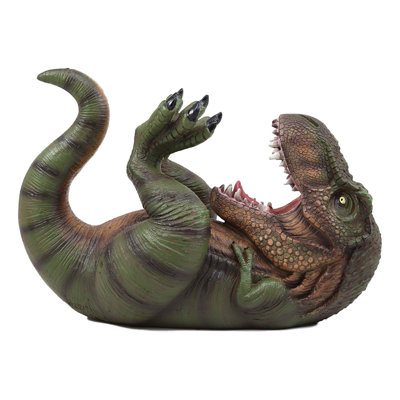 Beselare Prehistoric Dinosaur Thirsty T-Rex 1 Bottle Tabletop Wine Bottle Rack by World Menagerie