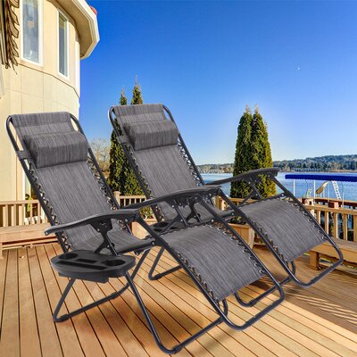 Callaghan Reclining Zero Gravity Chair by Latitude Run