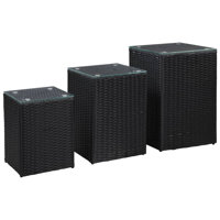 Rattan Side Table by Latitude Run