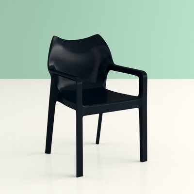 Adrian Stacking Patio Dining Armchair by Hashtag Home