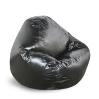 Standard Faux Leather Bean Bag Chair & Lounger by Trule