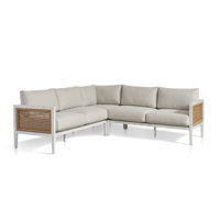 Torland Seating Group Patio Sectional with Sunbrella Cushions
